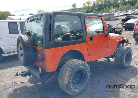 2002 Jeep Wrangler X из США, поврежденный, VIN 1J4FA39S22P731157